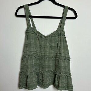 3/$20 American Eagle Tiered Gauze Tank